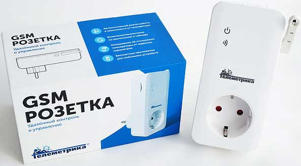 Обзор GSM-розетки Телеметрика T40