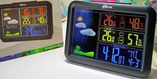 Обзор метеостанции Ritmix CAT-340