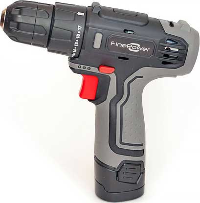 Обзор шуруповерта FinePower CDR12