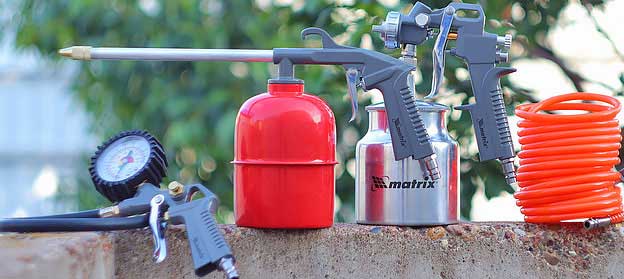 Обзор на набор пневмоинструмента Matrix 57302