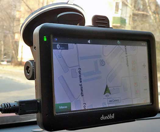 Обзор автомобильного GPS навигатора Dunobil modern 4.3.
