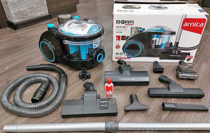 Обзор пылесоса с аквафильтром Arnica Bora 5000
