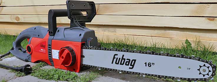 Обзор цепной электропилы FUBAG FES2016