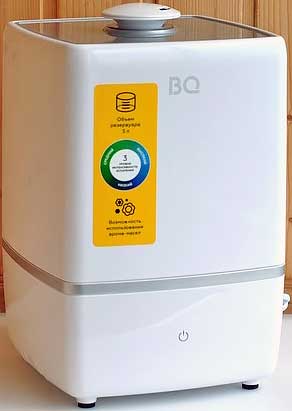 Обзор увлажнителя воздуха BQ HDR1000