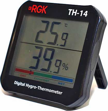 Обзор термогигрометра Testo RGK TH-14