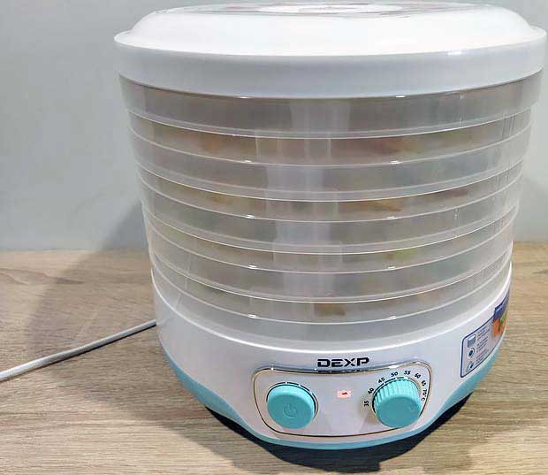 Обзор сушилки для овощей и фруктов - DEXP FD-1250P