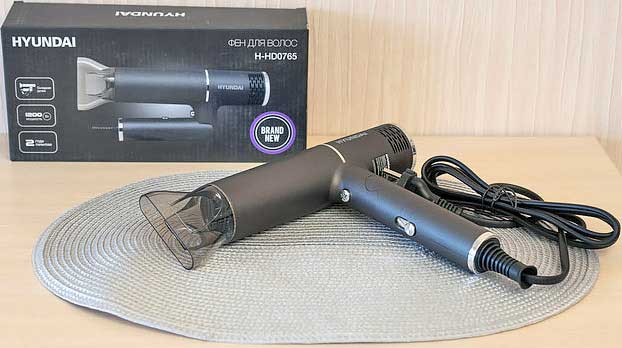 Обзор фена Hyundai H-HD0765