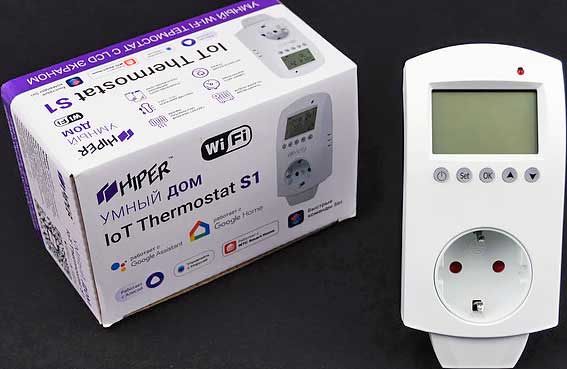 Обзор умного термостата HIPER модель IoT Thermostat S1
