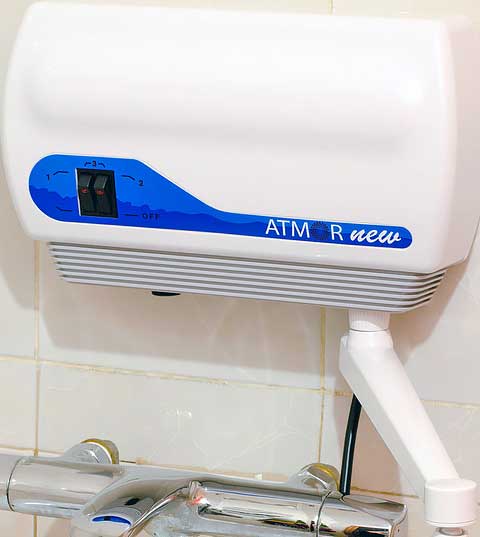 Проточный водонагреватель Atmor New 5 кВт