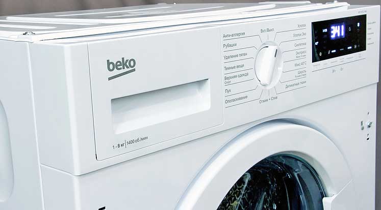 Обзор встраиваемой стиральной машины Beko WITV 8712 XWG
