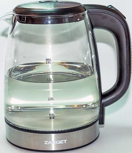 Время пить чай! Обзор электрочайника Zarget ZEK 1302B