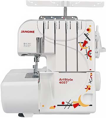 Обзор 3-/4- ниточного оверлока Janome ArtStyle 4057