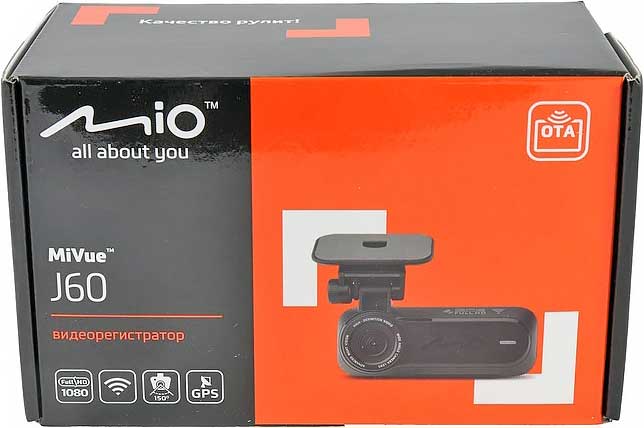 Обзор видеорегистратора Mio MiVue J60