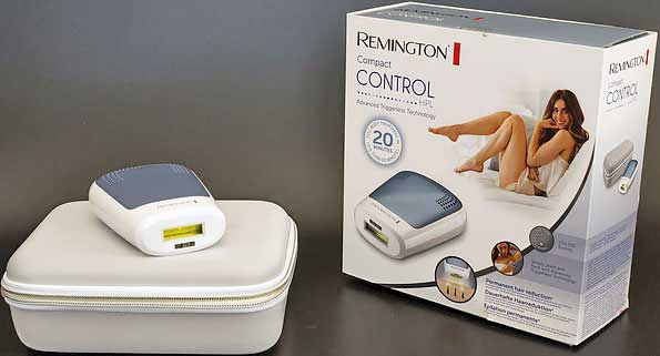 Обзор фотоэпилятора Remington IPL3500