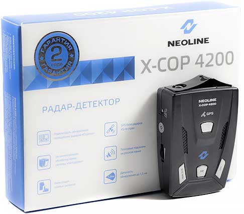 Все просто. Обзор радар-детектора NEOLINE X-COP 4200