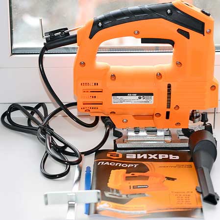 Электрический лобзик ВИХРЬ ЛЭ-100. Обзор