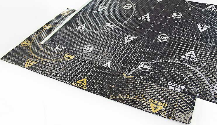 Новые вибропоглощающие материалы STP Aero (New) и STP Aero Plus (New)