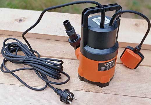 Обзор дренажного насоса Вихрь ДН-300