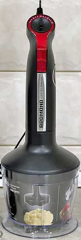 Обзор блендера Redmond RHB-2971 — с макарошками? Нет, с пюрешкой!