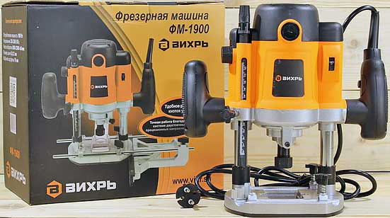 Вертикальный фрезер Вихрь ФМ-1900: обзор и пример использования