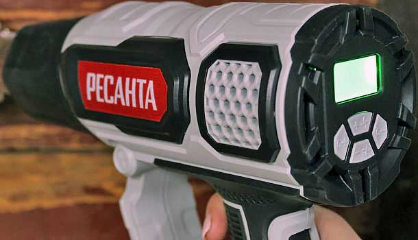 Обзор строительного фена Ресанта ФЭ-2000ЭКД