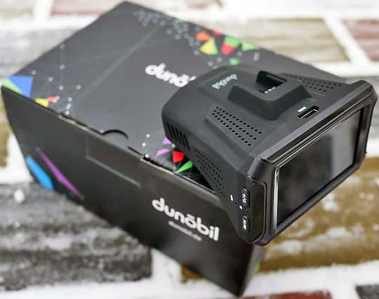 Видеорегистратор со встроенным радар-детектором Dunobil Ratione