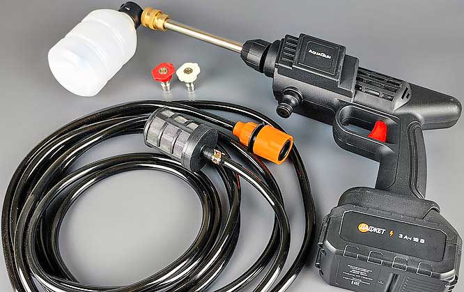 Обзор беспроводной минимойки Даджет Aqua Gun