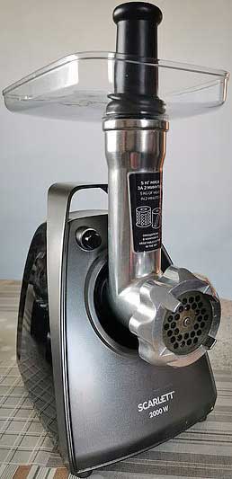 Обзор на электрическую Мясорубку Scarlett SC - MG45M19