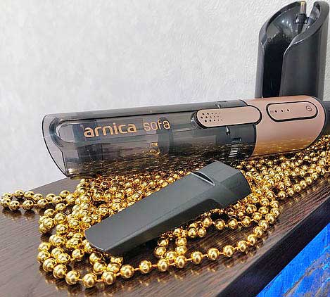 Обзор ручного беспроводного пылесоса Arnica Sofa