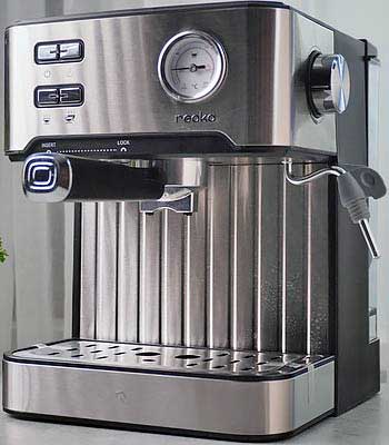 Обзор рожковой кофеварки Reoka RKЕМ-200