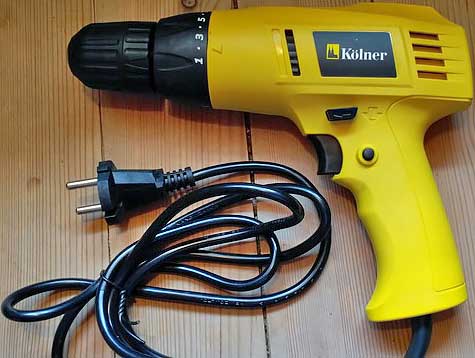 Обзор дрели-шуруповерта Kolner KED 240V