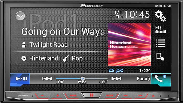 Высший класс: Обзор автомобильного мультимедийного ресивера Pioneer AVH-X8800BT