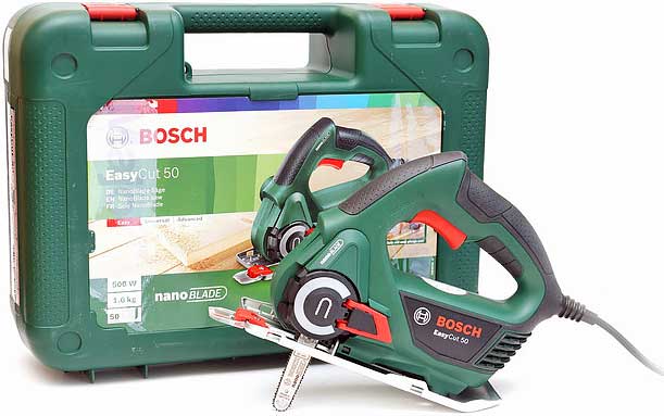 Обзор и тестирование цепной мини-пилы Bosch NanoBlade EasyCut 50