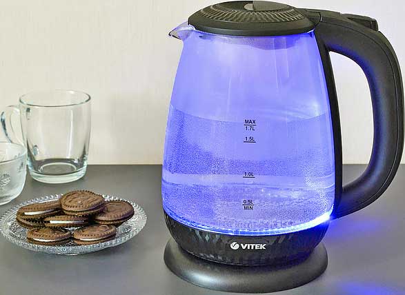 Обзор электрического чайника VITEK VT-7074