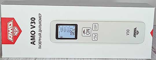 Обзор лазерного дальномера AMO V30