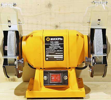 Обзор точильного станка Вихрь ТС-150