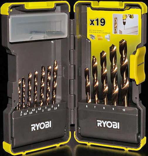 Набор сверл Ryobi RAK19HSS