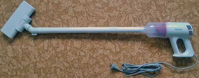 Обзор вертикального пылесоса Kitfort KT-583