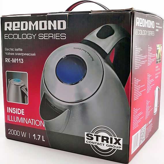 Обзор электрочайника Redmond RK-M113