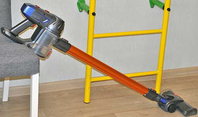 Обзор вертикального портативного пылесоса BQ VC1002H