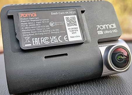 Обзор 4К видеорегистратора 70mai A810 Новое слово в защите вашего автомобиля