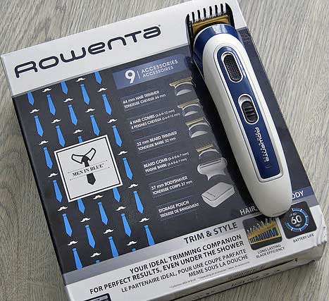 Обзор триммера Rowenta TN 9155 Men in blue: универсальный боец