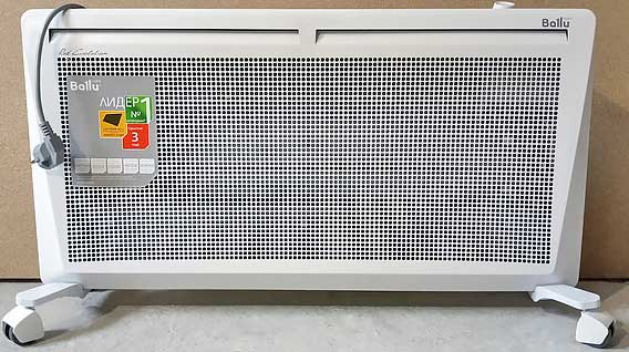 Обзор конвективно-инфракрасного обогревателя Ballu BIHP/R-2000