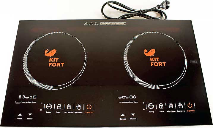 Обзор индукционной плиты KITFORT КТ-105