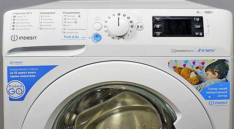 Обзор инверторной стиральной машины Indesit BWE 81282 L