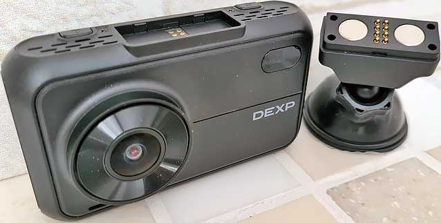 Обзор видеорегистратора с радар-детектором DEXP RD-Seeker black