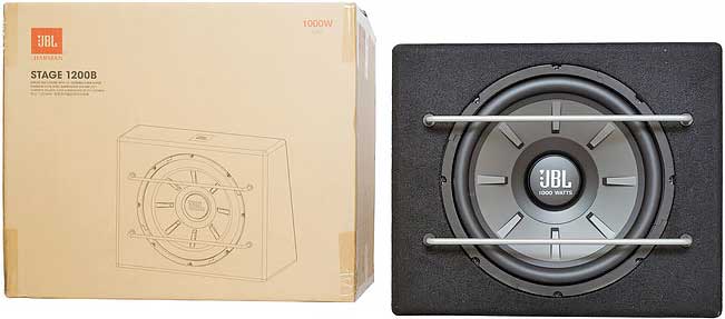 Автосабвуфер пассивный JBL Stage 1200B