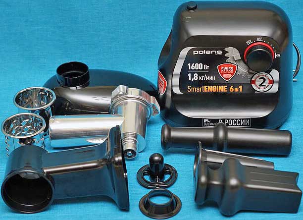 Обзор мясорубки Polaris PMG 1875