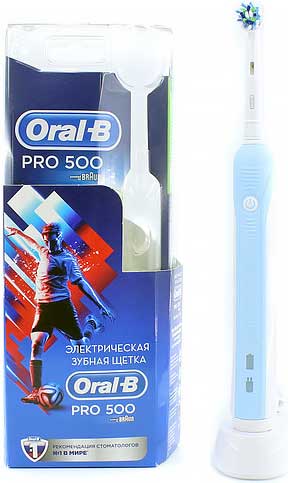 Электрическая зубная щетка Braun Oral-B PRO 500 D16.513