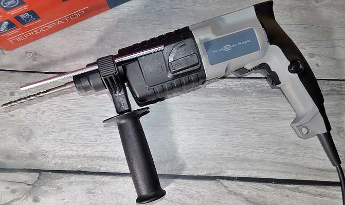 Обзор перфоратора FinePower Basic RHB0120